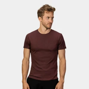 Burgundy t-shirt